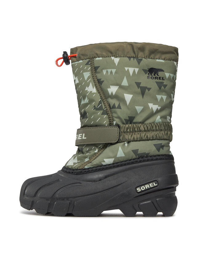 Sorel Schneeschuhe Sorel Youth Flurry™ Print NY3504-397 Grün
