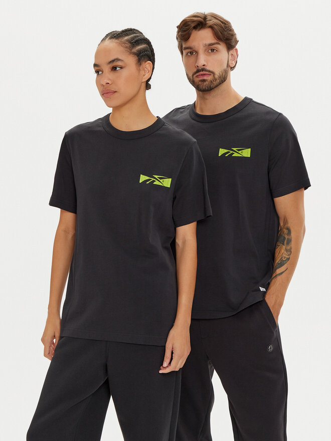 Reebok Reebok Camiseta Unisex Not A Spectator 100075624 Negro Relaxed Fit