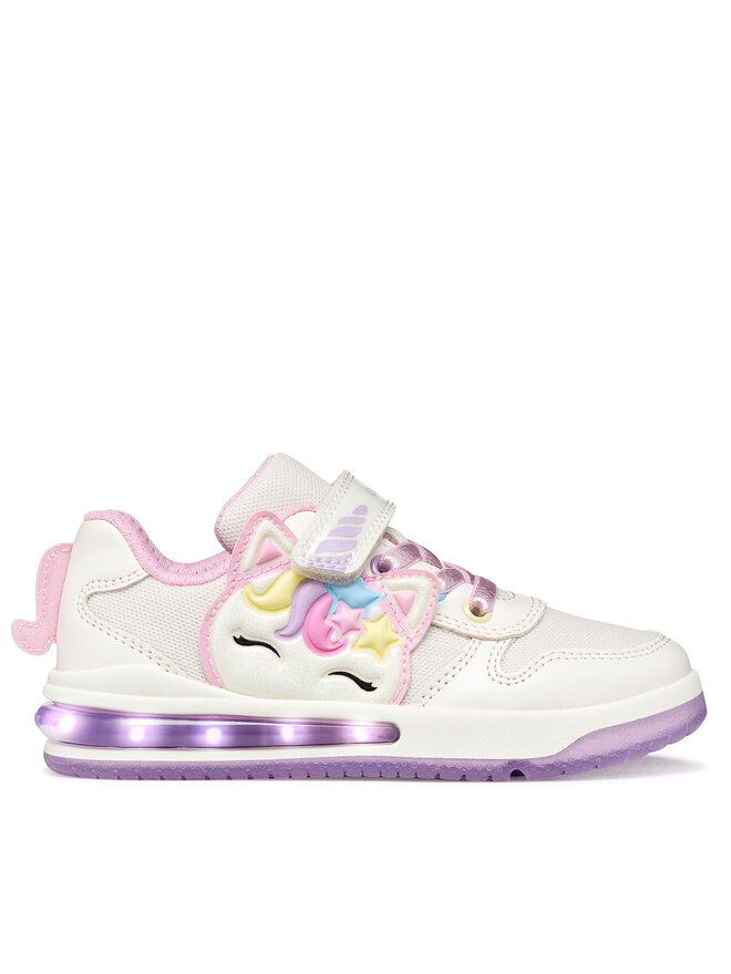 Geox Sneakers Geox J Sketlite Girl J65NWB 0EWBC C0406 D Weiß