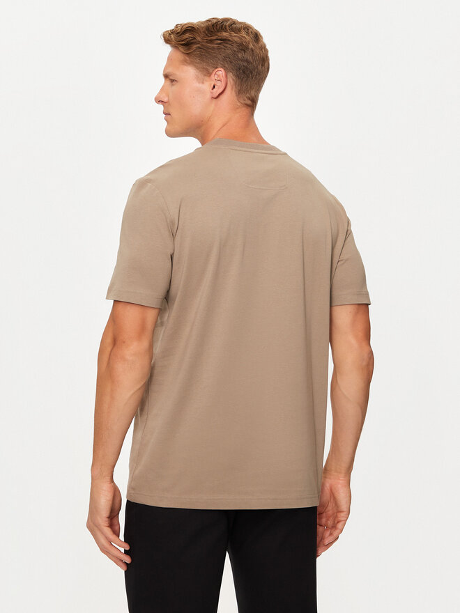 BOSS BOSS Футболка Mirror 2 50525087 Бежевий Regular Fit
