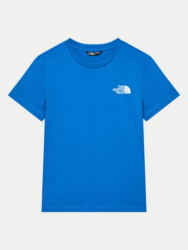 The North Face The North Face T-shirt Simple Dome NF0A8DRP Plava Regular Fit