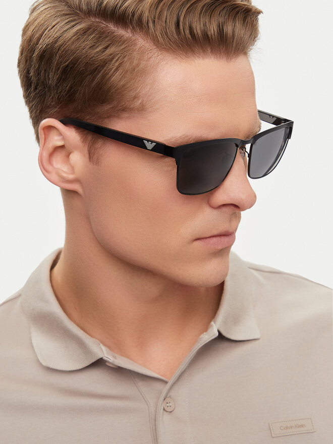 Emporio Armani Ochelari de soare Emporio Armani 0EA2087 301487 Gri