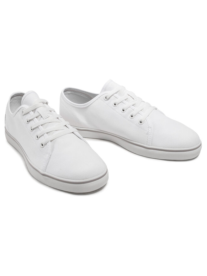 Timberland Sneakers aus Stoff Timberland Skape Park Canvas Ox TB0A2688L77 Weiß