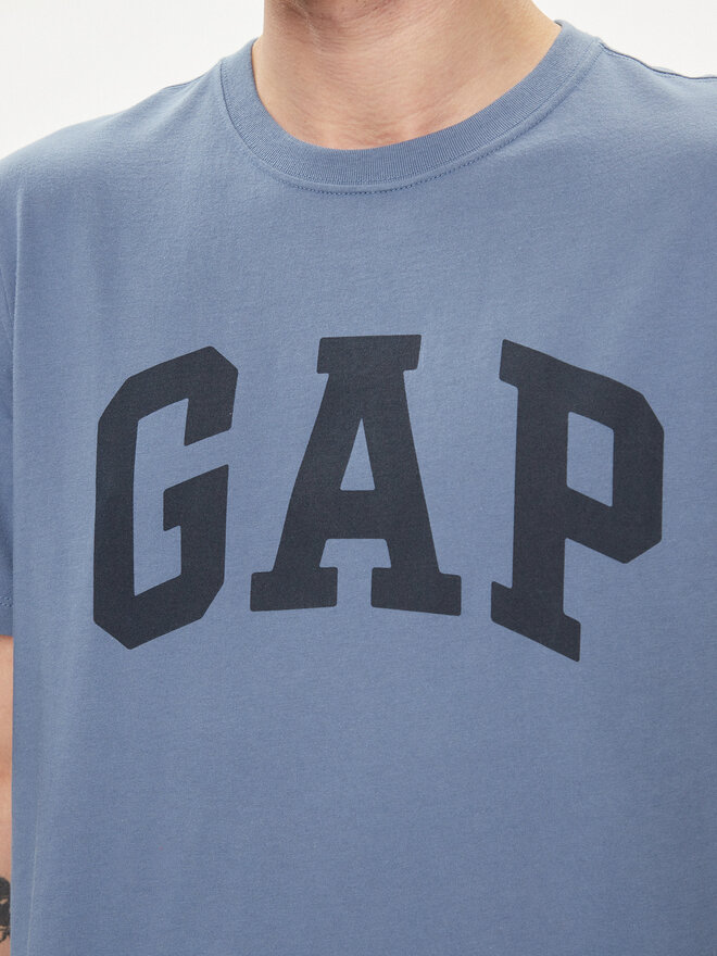 Gap Gap Marškinėliai 856659-02 Mėlyna Regular Fit