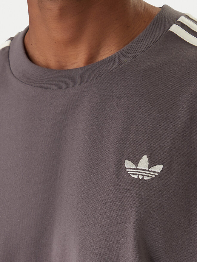 adidas adidas T-Shirt adicolor 3-Stripes KE1591 Grau Oversize