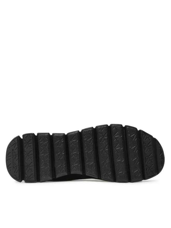 Skechers Sneakersy Skechers Fasten Up 232136/BBK Černá