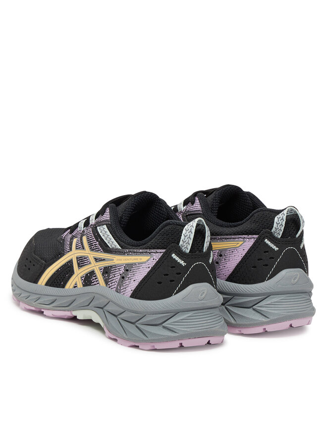 Asics Buty do biegania Asics Pre Venture 9 Gs 1014A276 Czarny