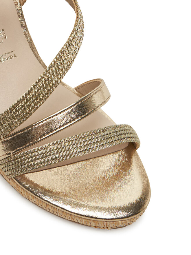 Tamaris Espadrilky Tamaris 1-28323-44 Zlatá