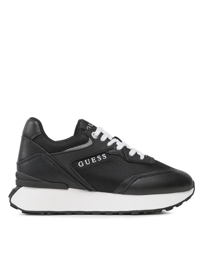 Guess Luchia, Zapatillas Mujer, Negro/Multicolor, 40 EU