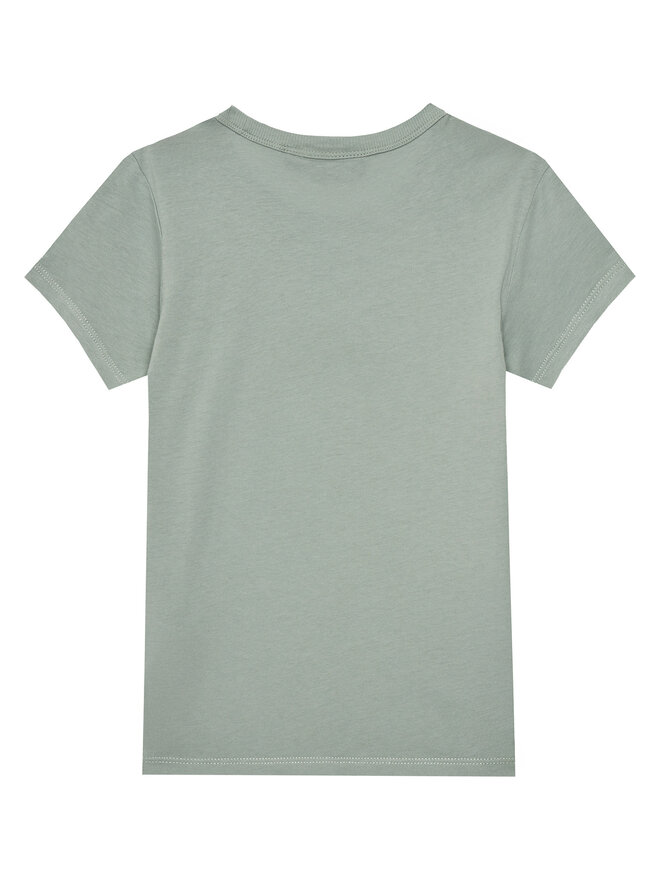 Napapijri Napapijri T-Shirt Chamois NP0A4ILE D Πράσινο Regular Fit