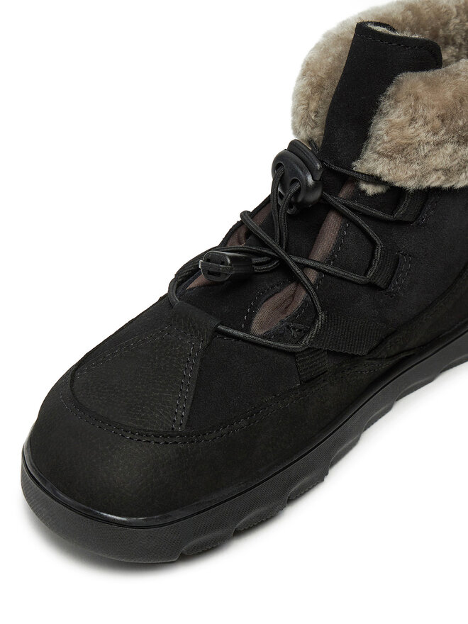 Froddo Schnürschuhe Froddo Zeru Tex Cosy Barefoot G3110258-5 D Schwarz
