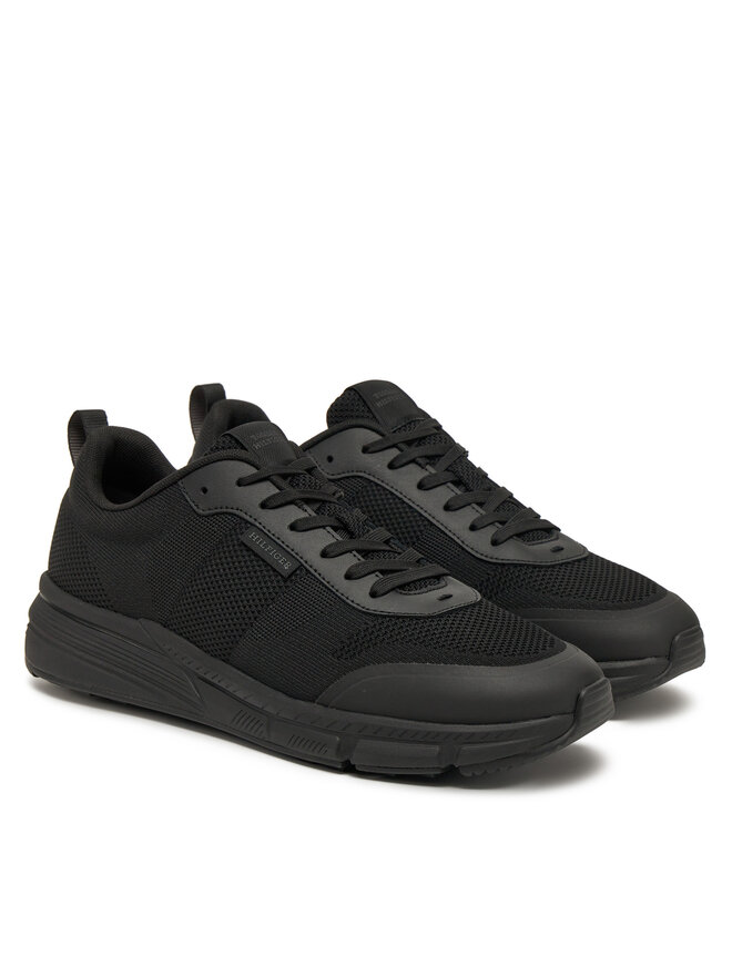 Sneakers Tommy Hilfiger Lightweight Modern Knit Runner FM0FM05326 Schwarz eschuhe