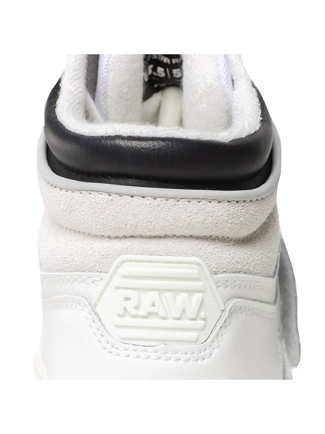 G-Star Raw Αθλητικά G-Star Raw Attacc Mid Lea W 2211 40708 Λευκό