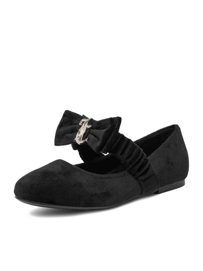 Juicy Couture Baleriny Juicy Couture CEO-CS6515-01 Czarny