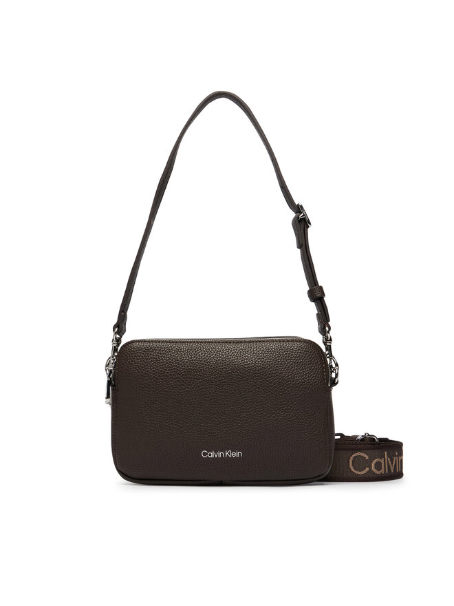 Calvin Klein Handtasche Calvin Klein Webbing 2X Strap Camera Bag LV04F3656G Rot