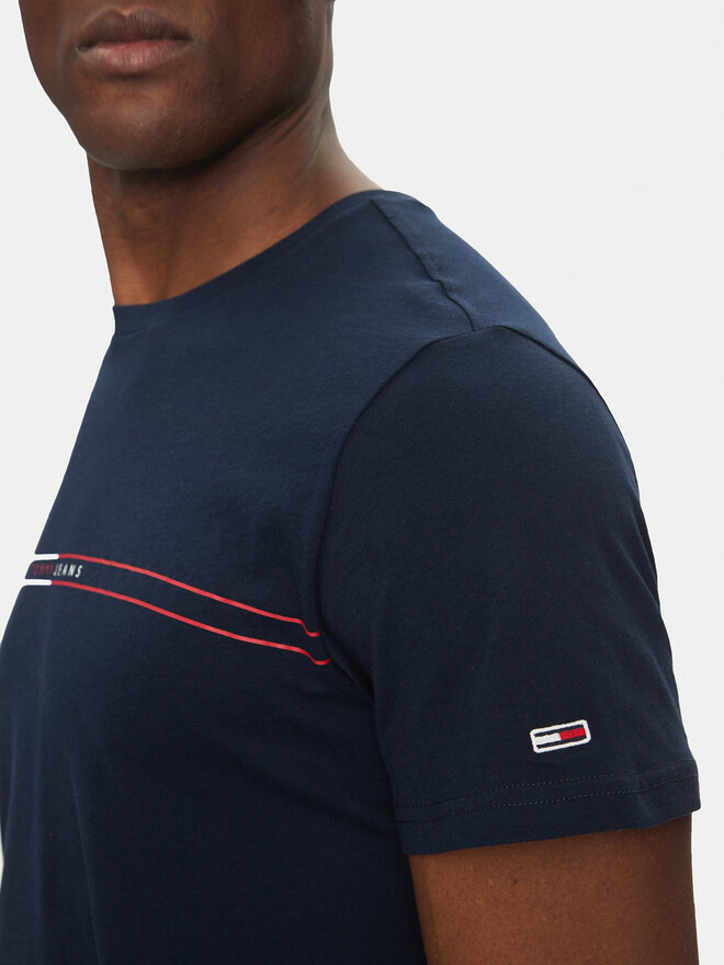 Tommy Jeans Tommy Jeans 2er-Set T-Shirts Entry Graphic DM0DM21902 Bunt Slim Fit