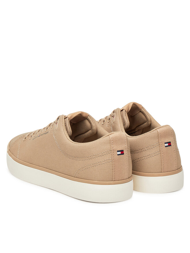 Tommy Hilfiger Zapatillas Tommy Hilfiger Th Hi Vulc Low Core Canvas FM0FM05396 Beis