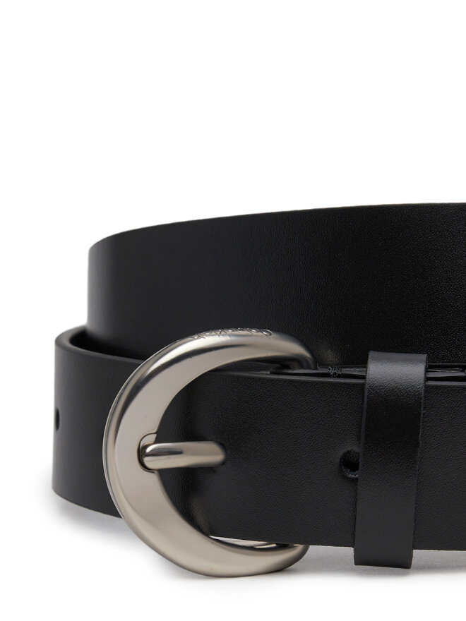 Calvin Klein Jeans Pasek Damski Calvin Klein Jeans Casual Pin Buckle 30Mm LV04K7008G Czarny