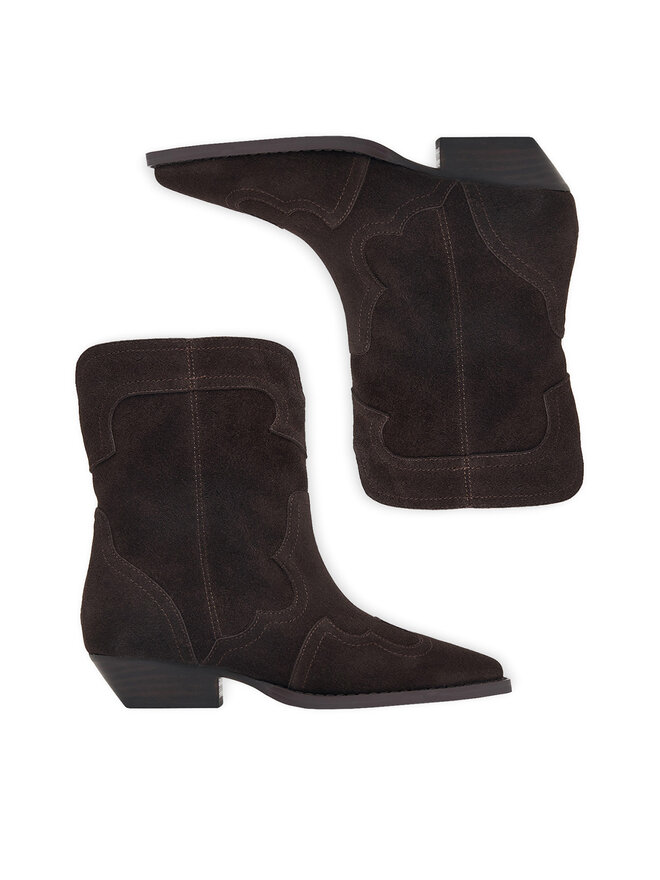 Badura Cowboystiefel Badura C-MEI-TS6358-01 Dunkelbraun