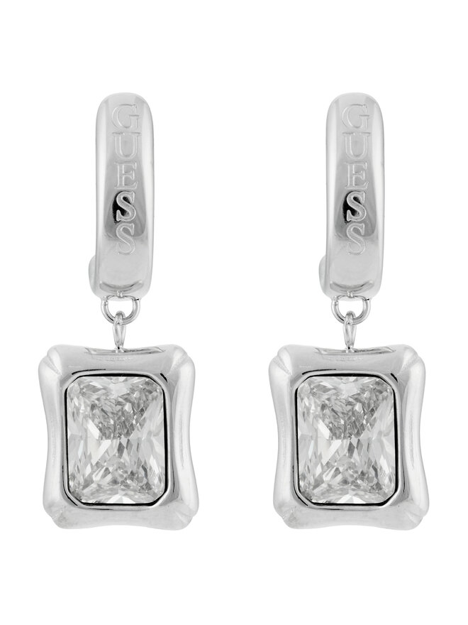 Guess Обици Guess JUBE05 172JW Сребрист