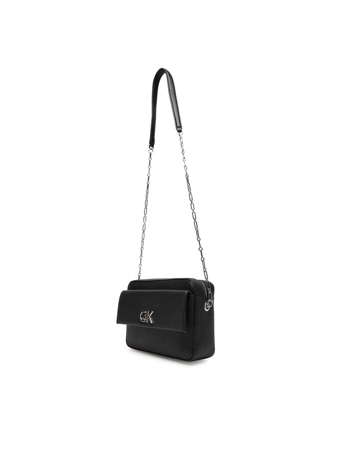 Calvin Klein Geantă Calvin Klein Ck Pocket Camera Bag_Tex K60K613239 Negru
