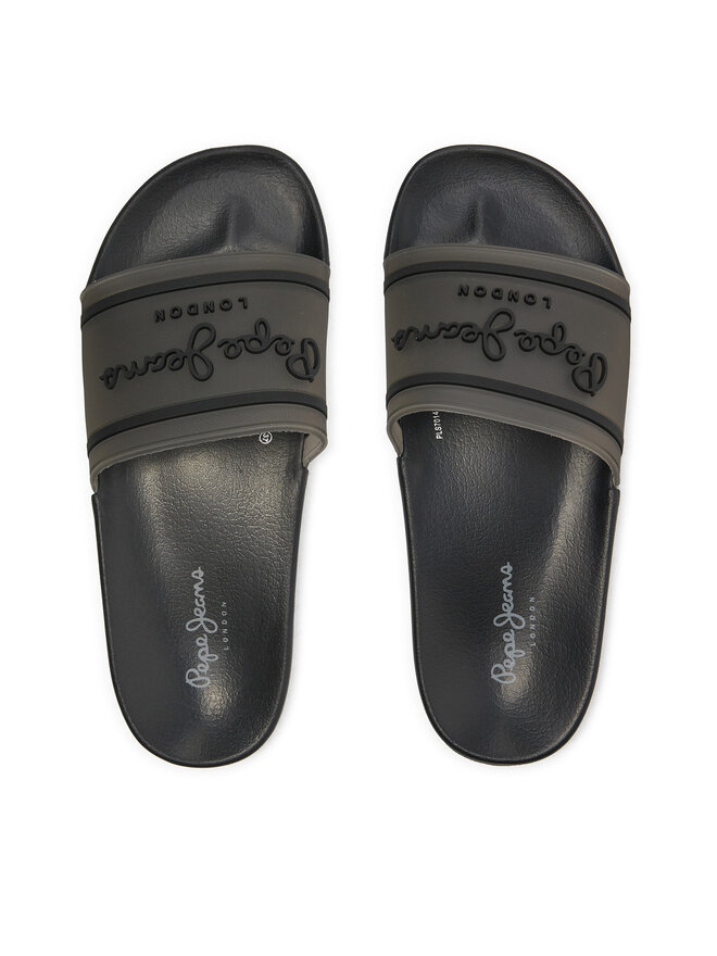Pepe Jeans Iešļūcenes Pepe Jeans Slider Translucent W PLS70147 Melns