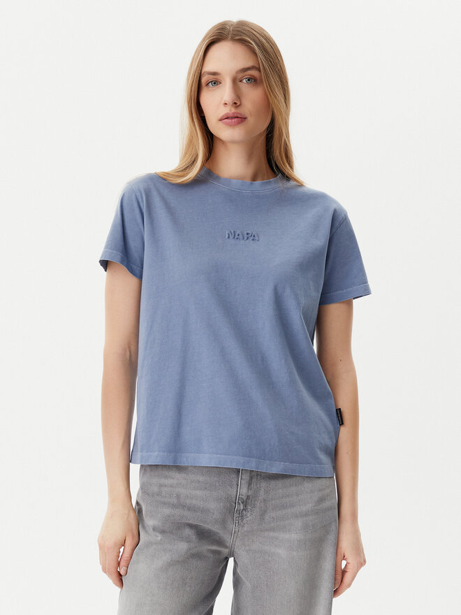 Napapijri Napapijri T-Shirt S-Azure NP0A4IG3 Μπλε Regular Fit