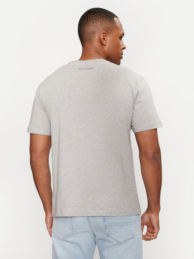 Save The Duck Save The Duck T-Shirt DT1709M BESY18 Grau Regular Fit