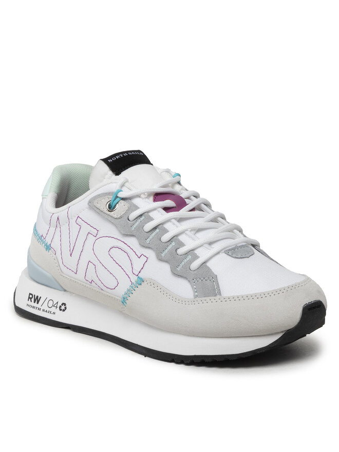North Sails Sneakersy North Sails Hitch RW-04 Brink 061 Bílá
