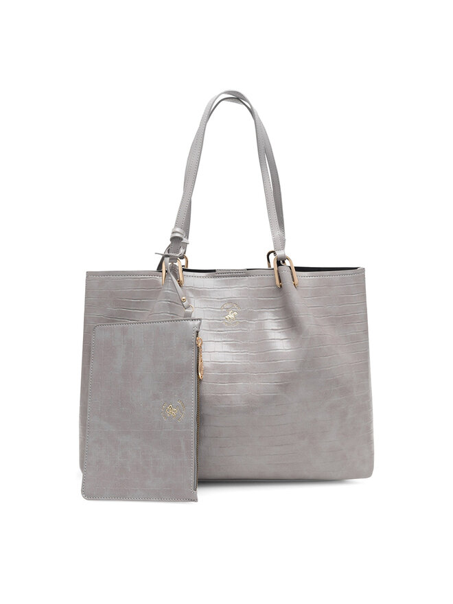 Beverly Hills Polo Club Pārnēsajamā soma Beverly Hills Polo Club BHPC-W-01-A23 Pelēks