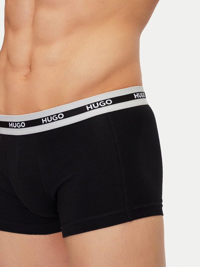 HUGO HUGO Набір з 3 пар боксерів 50492375 Чорний Regular Fit