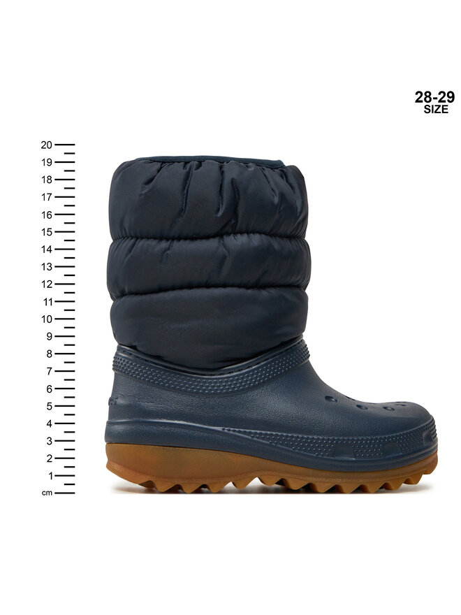 Schneeschuhe Crocs Crocs Classic Neo Puff Boot K 207684 Blau eschuhe