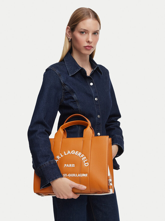 KARL LAGERFELD Handtasche KARL LAGERFELD B1W30041 Orange