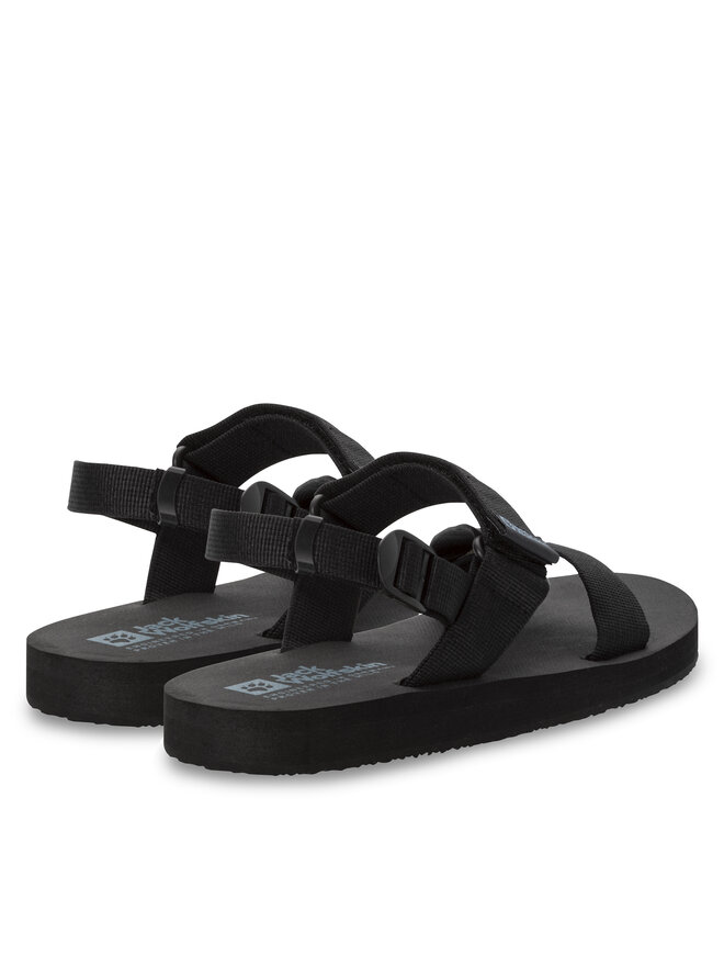Jack Wolfskin Σανδάλια Jack Wolfskin Urban Entdeckung Belt Sandal 4056711 Μαύρο