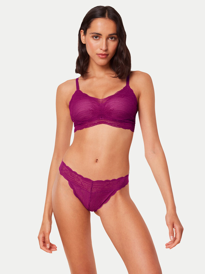 Triumph Triumph Braziljske spodnje hlačke Lift Smart 10215908 Vijolična
