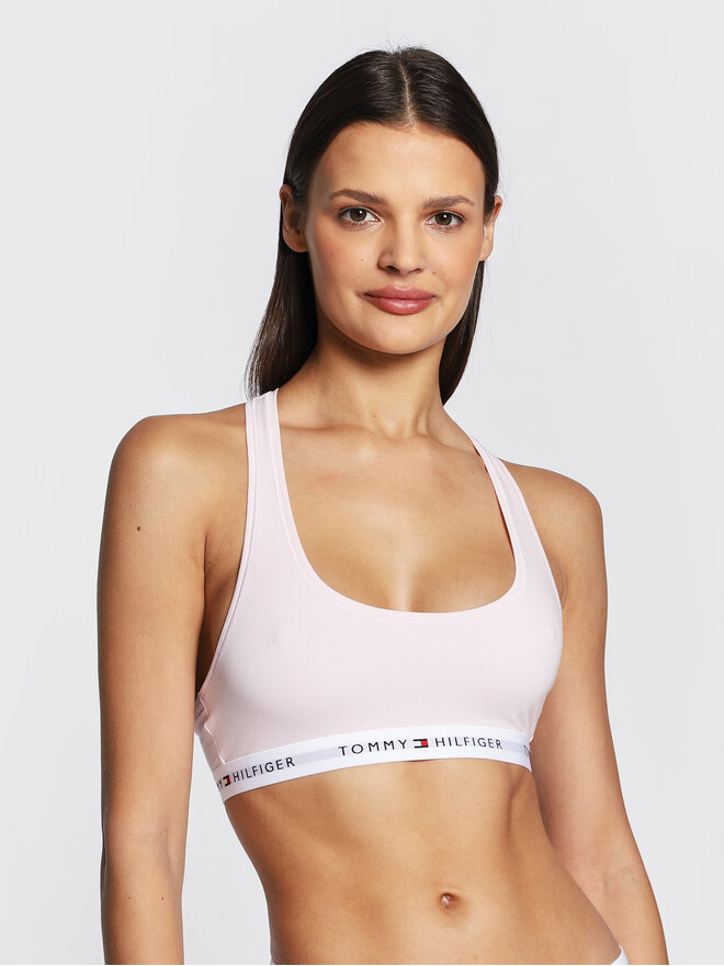 Tommy Hilfiger Tommy Hilfiger Бюстгальтер-топ UW0UW03820 Рожевий