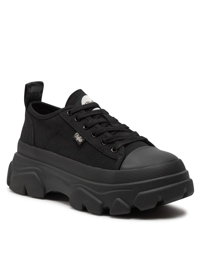 Buffalo Sneakersy Buffalo Tremor Lace Up Lo 1622453 Czarny