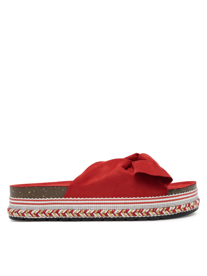 DeeZee Pantoletten DeeZee E2050-3 Rot