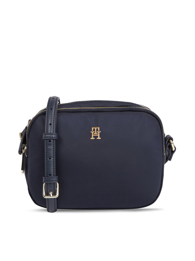 Tommy Hilfiger Handtasche Tommy Hilfiger Poppy Th Crossover AW0AW15638 Dunkelblau
