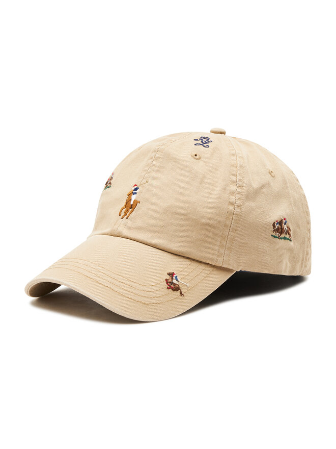 beige cap ralph lauren