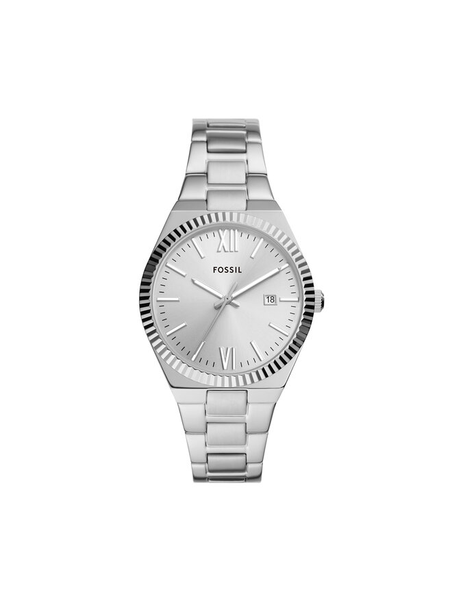 Fossil Zegarek Fossil Scarlette ES5300 Srebrny