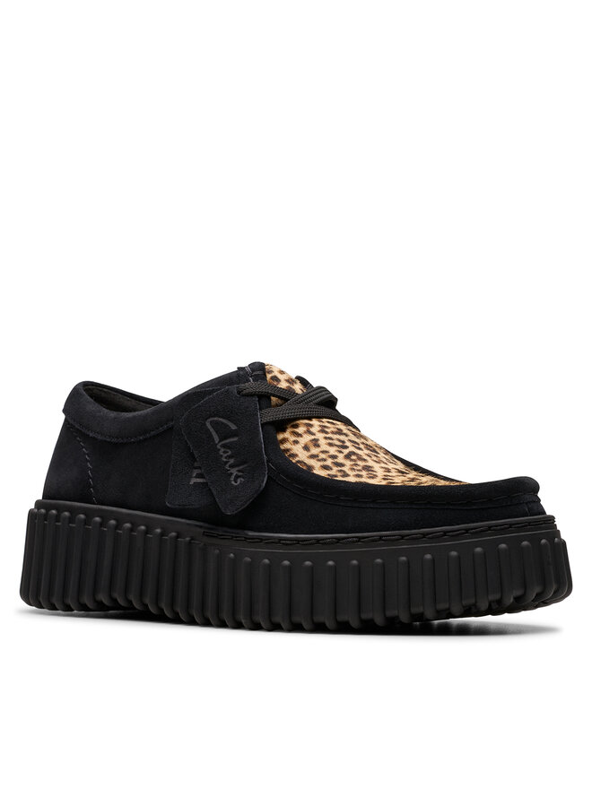Clarks Félcipő Clarks Torhill Bee 26181189 Barna