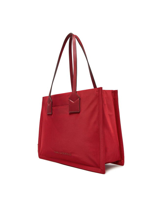 KARL LAGERFELD Ročna torba KARL LAGERFELD A1W30131 Rdeča