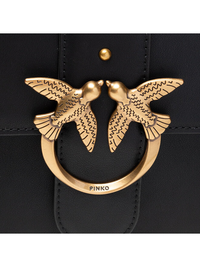 PINKO Táska Pinko Love Classic Icon Simply 5 C PE 22PLTT 1P22JG Y7SP Fekete