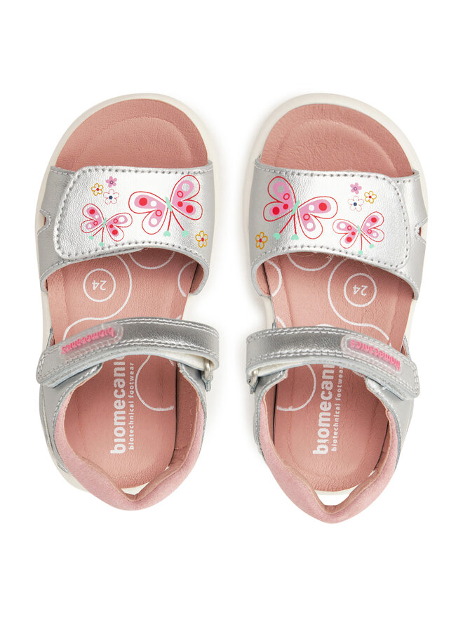 Biomecanics Sandalen Biomecanics 252231 M Silberfarben