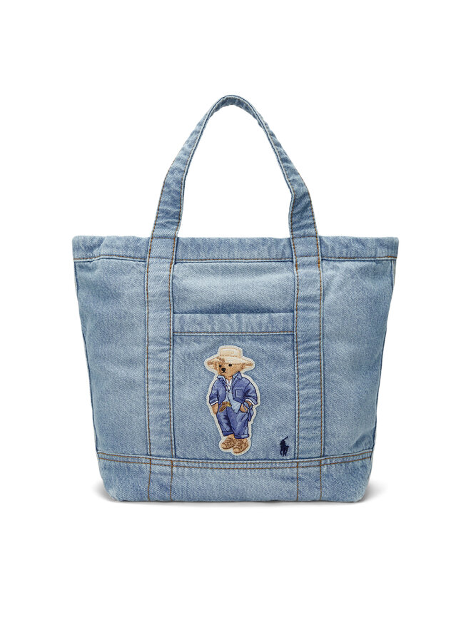 Polo Ralph Lauren Τσάντα Polo Ralph Lauren Bear-patch 428960636001 Μπλε