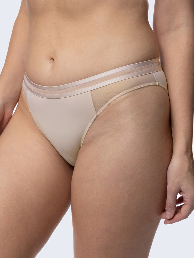 Dorina Dorina Klassischer Damenslip Gray D001631MI033 Beige