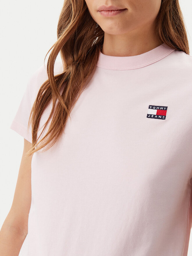Tommy Jeans Tommy Jeans Camiseta DW0DW20153 Rosa Regular Fit