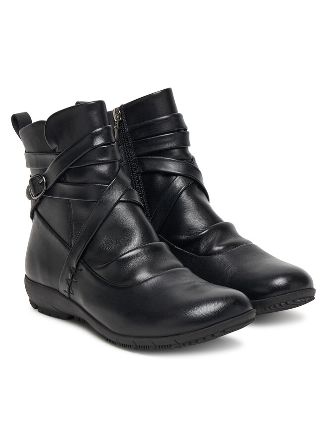 Josef Seibel Μποτάκια Josef Seibel Charlotte 11 Vl971 Μαύρο