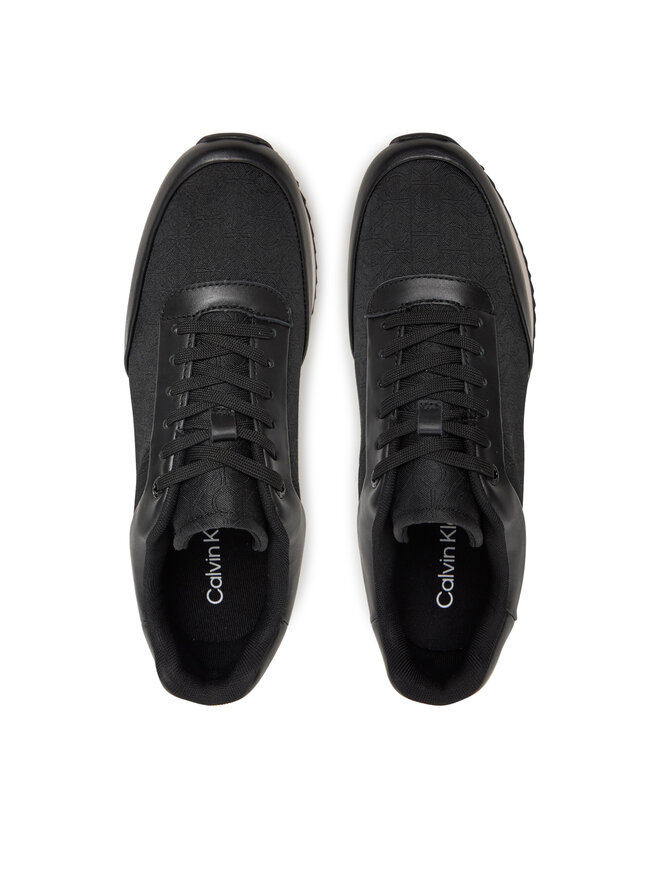 Calvin Klein Sneakersy Calvin Klein Runner Lace Up - Jacq HW0HW02413 Czarny